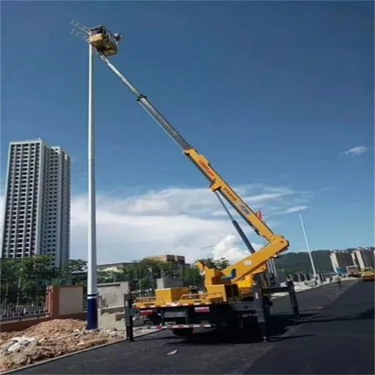 施秉维修路灯的曲臂升降车出租